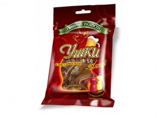 Бастони Снеки сыровяленые с можжевельником: Уши свиные классические 