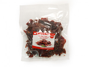 Арахис со вкусом бекона: Говядина вяленая (строганина)