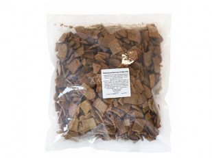 Ресторанные гренки с морской солью: Гренки черные со вкусом холодца с хреном