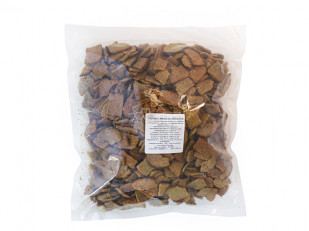 Ресторанные гренки с морской солью: Гренки черные со вкусом сметаны и лука