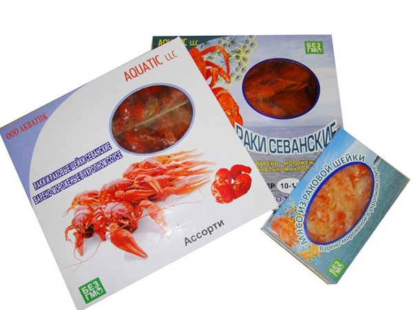 Раки в ассортименте в Бийске