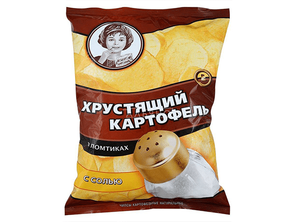 Картофельные чипсы "Девочка" 160 гр. в Бийске