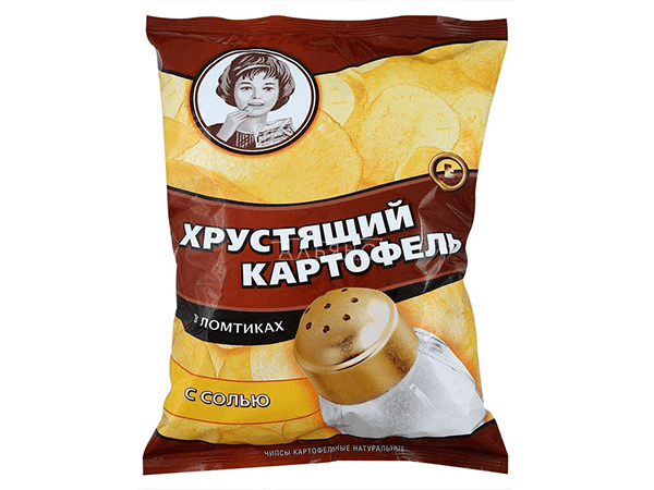 Картофельные чипсы "Девочка" 40 гр. в Бийске