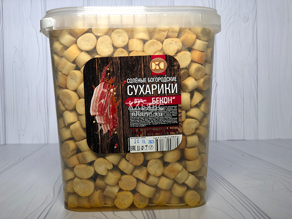 Сухарики с беконом в Бийске