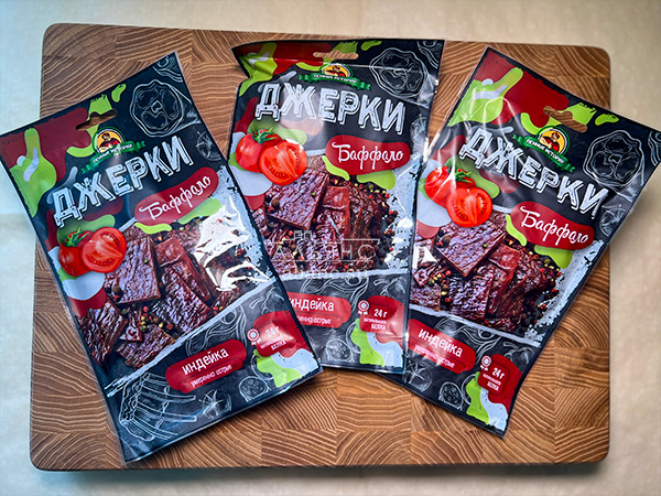 Джерки из индейки "Баффало" 45 гр. в Бийске