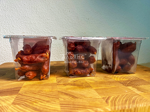 Колбаски МИНИ классические с/к (100 гр) в Бийске