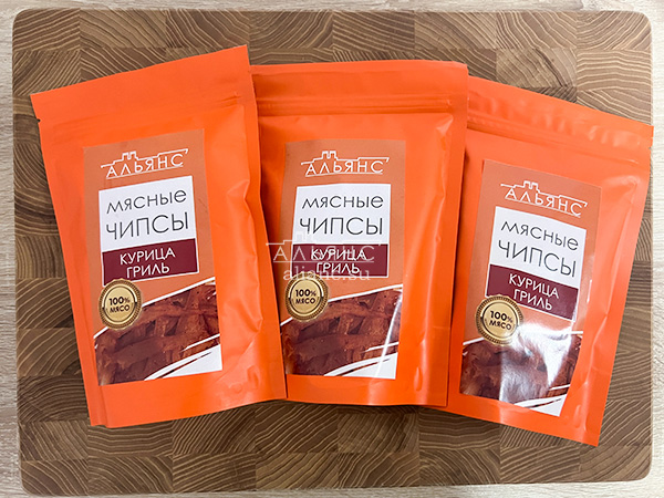 Мясо (АЛЬЯНС) вяленое курица "Гриль" 50 гр. в Бийске