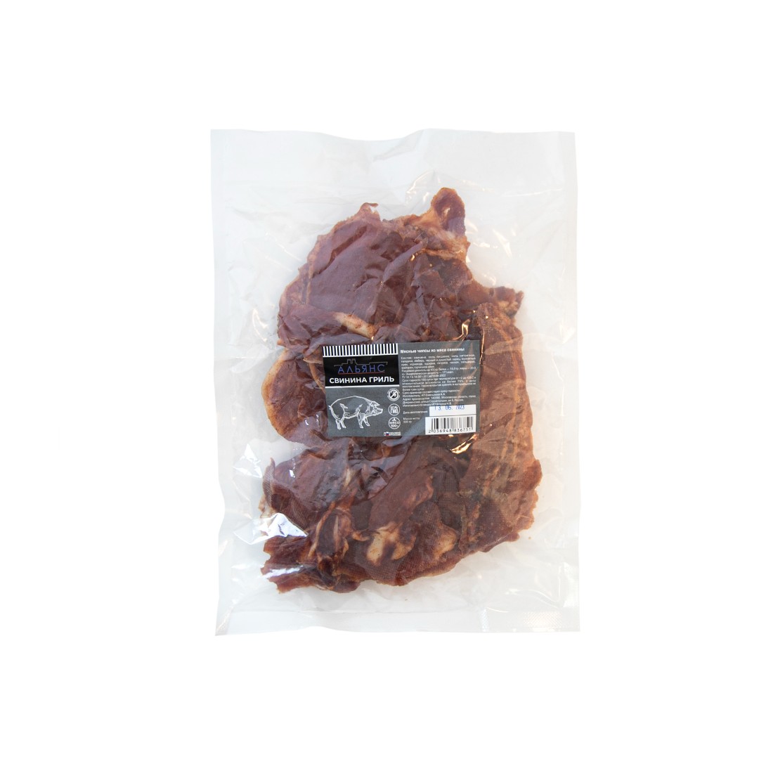 Мясо (АЛЬЯНС) вяленое свинина гриль (500гр) в Бийске