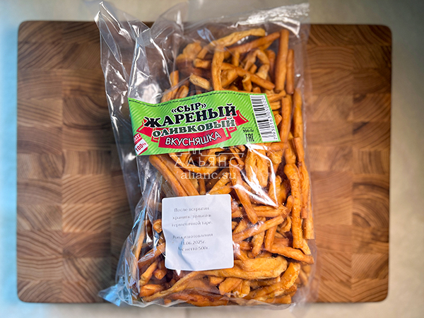 Жареный сыр "ВКУСНЯШКА" (Оливковый) 500гр. в Бийске