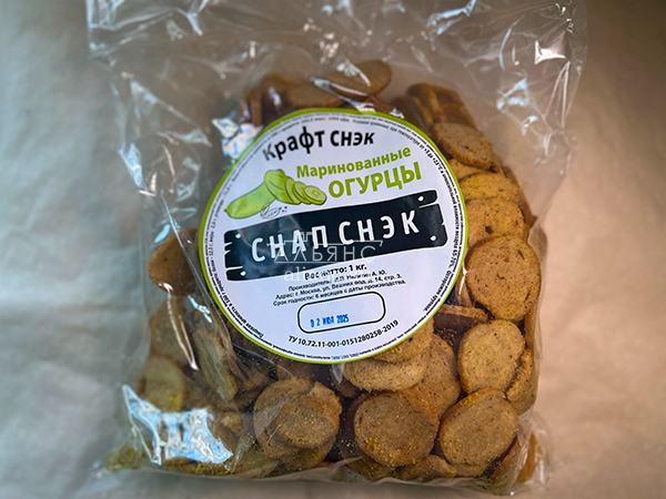 Снапсы ПШЕНИЧНЫЕ "Маринованные огурцы" в Бийске