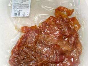 Японские снеки и крекеры: Мясо Чипсы куриные 