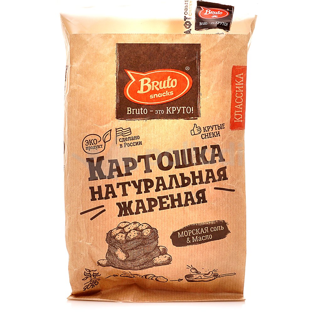 Картофель «Бруто» с солью 70 гр. в Бийске