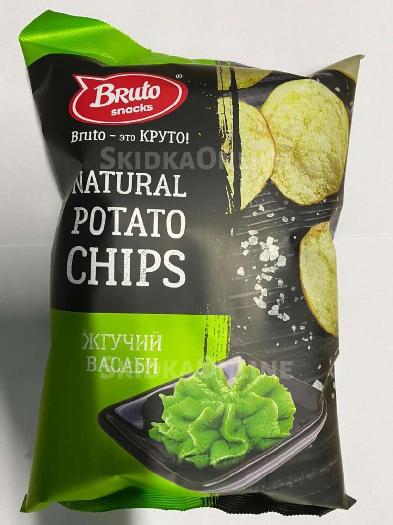 Картофель «Бруто» со вкусом васаби 70 гр. в Бийске