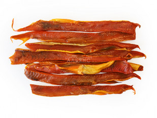 Тарань вяленая: Горбуша теша (брюшки) холодного копчения